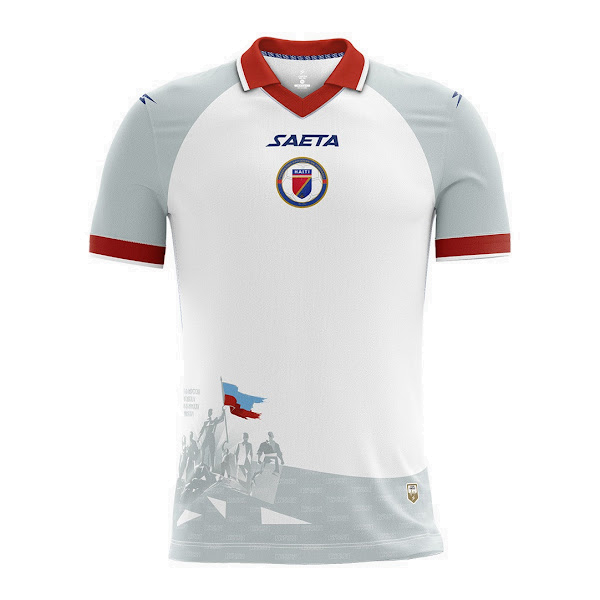Haiti away kit front