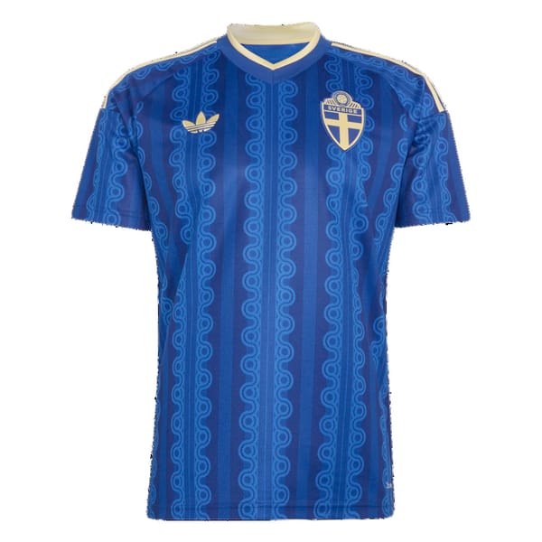 Sweden away kit front
